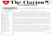 Clarion Newsletter: October 2015