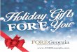 2015 FORE Georgia Holiday Gift Guide