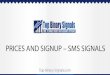 Binary Option SMS Signals - Prices and Sign up