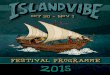 Island Vibe Festival Programme 2015