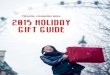 2015 Holiday Gift Guide for Travelers