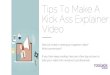 Tips to Make a Kickass Explainer Video | Toolbox Studios