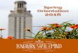 UT Austin Spring Orientation Guide 2016