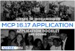 AIESEC In Mozambique MCP 16.17 Application Booklet - 2nd Round