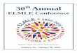 30th Annual ELMLE Conference Program