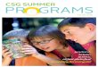 Summer Programs 2016 Catalog
