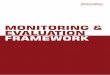 Monitoring & Evaluation Framework - Fiinovation