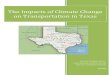 The impacts of climate change on transportation in Texas