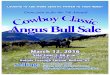 2016 Cowboy Classic Angus Bull Sale