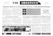 Print Edition of The Observer for Friday, March 18, 2016