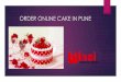 Order online cake in pune