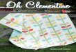 Oh Clementine by Allison Harris of Cluck Cluck Sew