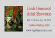Linda Greenwood - Artist Showcase - Event Postcard