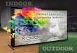 X-GLOO Inflatable Display Wall - 2015 Flyer - Deutsch