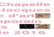 JOURNAL 2016_Chapelle Saint-Jacques centre d'art contemporain