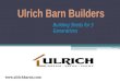 Ulrich barn builders