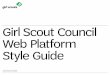 GSUSA council web platform style guide final