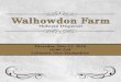 Walhowdon Farm Holstein Dispersal