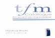 TFM Medical Books Catalogue 2013-2014