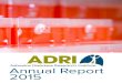 ADRI Annual Report 2015