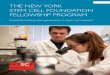 The NYSCF Fellowship Program