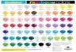 US Rainbow of Colors Chart - 2016