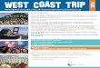 West Coast Trip 2016 Program
