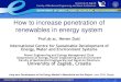 How to increase penetration of renewables in energy system skopje 2016 duic
