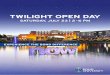 Bond University Twilight Open Day 2016 Program