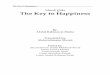 En the key to happiness