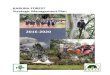 Karura Forest Strategic Management Plan