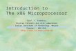 Introduction to The x86 Microprocessor