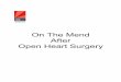"On The Mend After Open Heart Surgery" 45 page booklet
