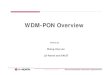 WDM-PON Overview