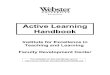 Active Learning Handbook (Webster University)