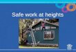 Safe work at heights presentation