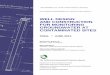 Well Design and Construction for Monitoring Groundwater at 