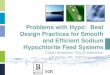 Problems with Hypo: Best Design Practices for Smooth and Efficient 
