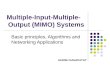 Multiple-Input-Multiple-Output (MIMO) Systems