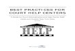 Best Practices for Court Help Centers: A Guide for Court 