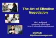 Negotiating for What You Need to Achieve Your Personal and 