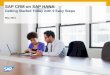 SAP CRM on SAP HANA - Trial Offer - Getting Started Overview