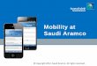 Mobility at Saudi Aramco