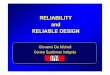 RELIABILITY and RELIABLE DESIGN