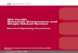 WA Health Research Governance and Single Ethical Review 