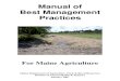 Manual of Best Management Practices for Maine