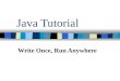 GSA's Java Tutorial
