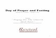 Day of Prayer and Fasting