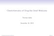 Cheminformatics of Drug-like Small Molecules - 