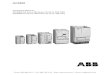 ABB ACS800-04 & ACS800-U4 Drive Modules Hardware Manual